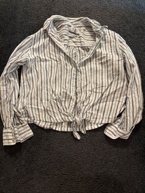 Calypso St Barth Tie-Front Shirt
